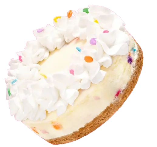 Confetti Cake Batter Cheesecake